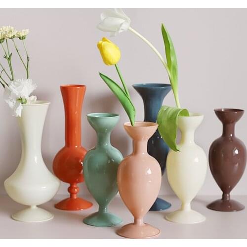 Flower Vase Nordic decoration home Hydroponic glass vases terrarium Vaso de planta Jarrones decorativos moderno floreros room