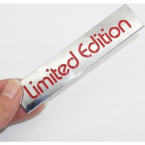 1 Pcs 3D Emblem Car Stickers Limited Edition Badge Car Decal Car Stickers And Decals Vinyl Stickers Accessories