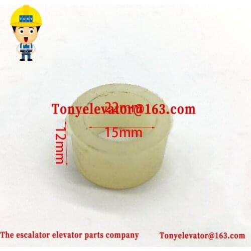 Elevator S8 door lock hook washer door lock device nylon rubber ring OD22mm ID15mm H12mm USE FOR Thyssen