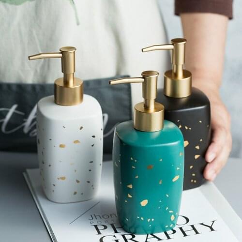 380ml Soap Dispenser Bathroom Shampoo Bottle Hand Washing Hair Conditioner Delivery Bottle Kitchen Detergent Sub-bottle