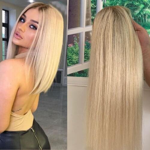 8*15cm Remy Hair Topper 120% Density Natural Hairpiece Clip In Hair Extensions Human Hair Toupee For Women ombre Blonde colors
