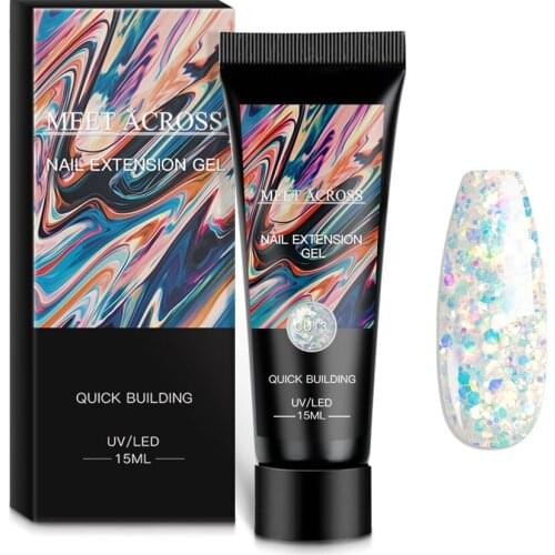 Acrylic Nail Extension UV Gel Finger Acryl Gel Varnish Builder Hybrid Gel Nail Polish Nail Art Manicure Finger Extend Brush