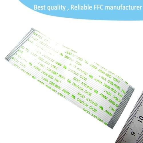 FFC cables 1.25 mm passo 28 Pins AWM 2896 80C 60 V VW-1 150pcs/lot