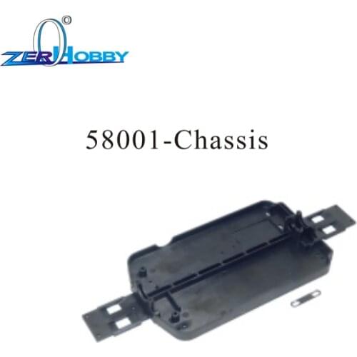 HSP RC CAR ACCESSORIES SPARE PARTS 58001 CHASSIS FOR HSP 1/18 SCALE ELECTRIC POWERED REMOTE CONTROL BUGGY ITEM NO. 94805