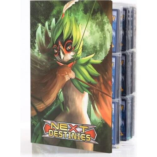 Pokemon XY Pikachu Collection Holder Game Map Binder Folder Gift Big 9 Pocket 432 Card Pokemon Cards Album Book Cartoon Anime