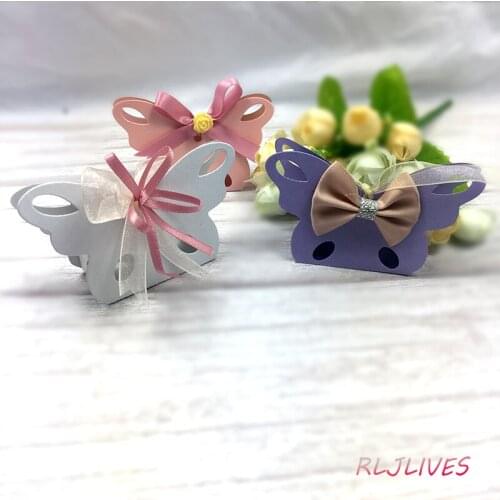 Butterfly Candy Box Metal Cutting Dies Stencils for DIY Scrapbooking Stamp/photo album Decorative Embossing DIY Paper Cards