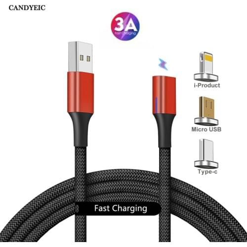 CANDYEIC Magnetic charger For Oppo K7 Charging Magnetic Cable For Oppo K7x data usb c cable charger adapter
