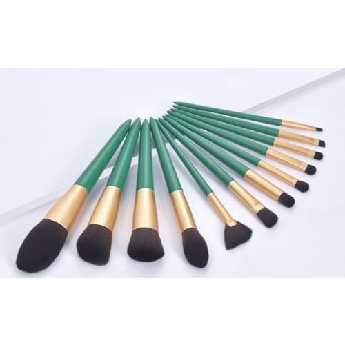 12pcs Makeup Brushes set Cosmetic Tools For Powder Foundation Blending Eyebrow Brush Facial Make Up Tools kit