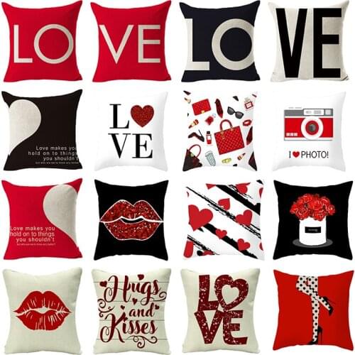 Linen Home Pillowcase Art Cotton Hemp Pillowcase Plain Car Sofa Cushion Covers Solid Color Office Simple Pillowcases Decorations