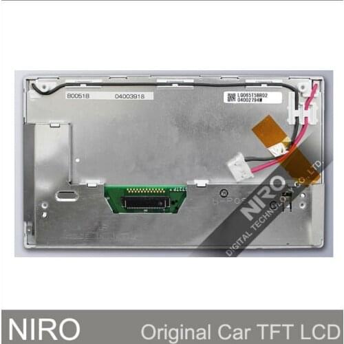 Niro DHL/EMS Shipping New Original Car Navigation LCD Display Screen by LQ065T5BR02 w/ Touch Screen Digitizer Lens