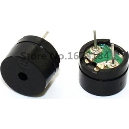 20PCS/Lot 16R Resistance Passive Buzzer AC 12MM*8.5MM 16 ohm 3V 5V 9V 12V Mini Piezo Buzzer 12085 For Arduino Diy Electronic