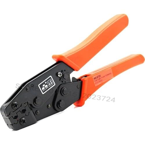 Line pressing pliers HS-0725 sleeve pliers pipe wrench Automatic adjustmen Apply between 0.5-2.5 square millimeters