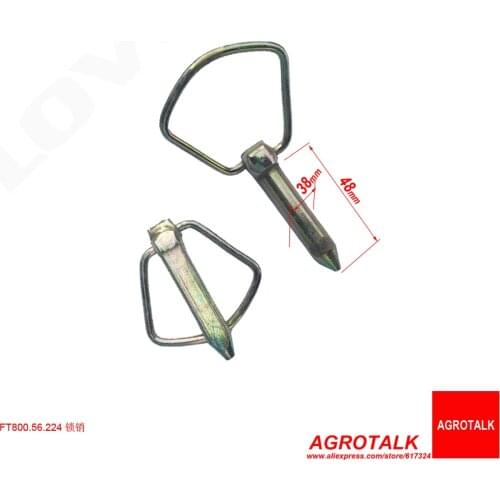 Lock pin for tractor suspension use, for tractor like Foton Lovol, Jinma , Dongfeng , part number ：FT800.56.224