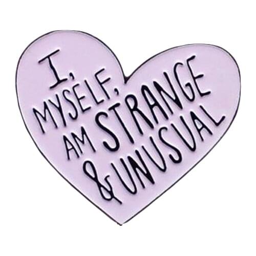 Strange and unusual pin lydia alien illustration BBeetlejuice enamel pin Halloween pin