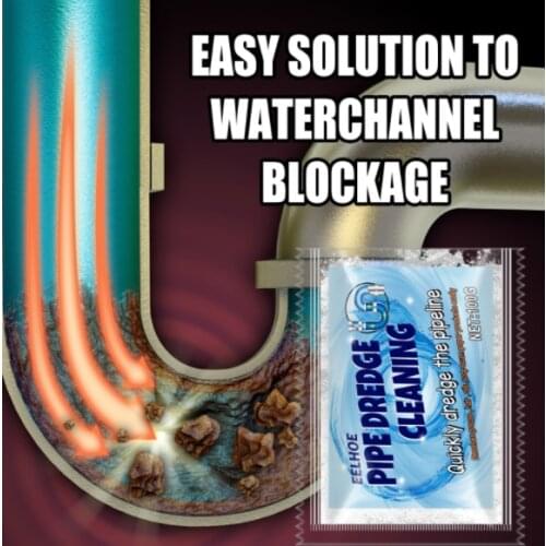 Drain Cleaners Pipe Dredging Agent Kitchen Water Pipe Sewer Toilet Closestool Clean Deodorant Powder Sink Drain High Quality