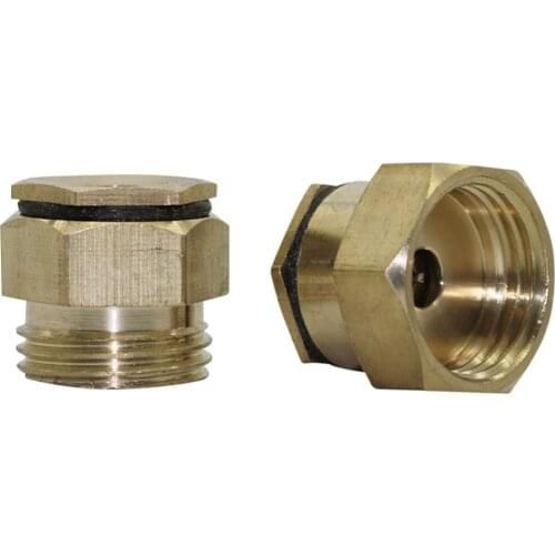 2 Pcs BS Standard 1/2" 360 Degrees Adjustable Atomization Misting Sprinklers Dust Removal Sprayers Garden Water System Fittings