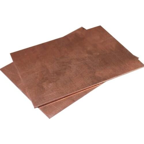 200*200mm purple Copper Cu Metal material DIY Handmade material Copper Sheet Plate