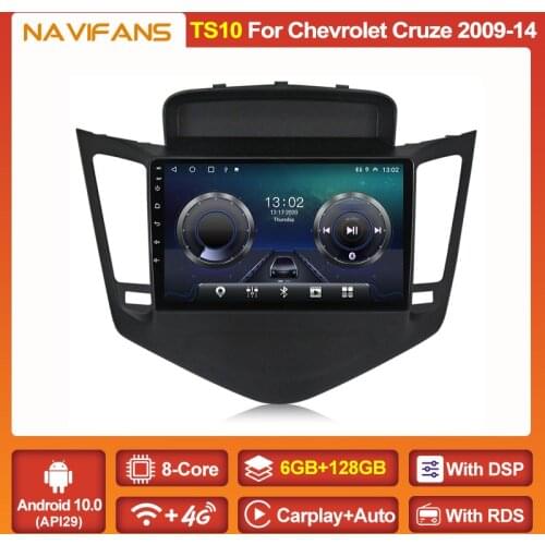 6G+128G Android 11 For Chevrolet Cruze 2009-2014 Car Radio GPS Navigaion Multimedia Video Player 2din IPS Split Screen Carplay