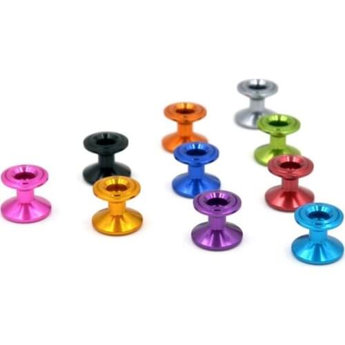 Free Shipping 4pcs 13-12mm Aluminium alloy dual head guide rollers for Tamiya mini 4WD rc car spare parts