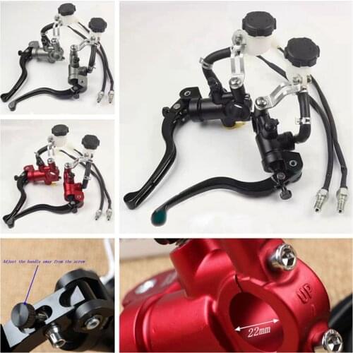 Motorcycle brake Scooter clutch PX1 brake pump lever Radial 17.5mm master cylinder installation 22mm For Yamaha Kawasaki Suzuki