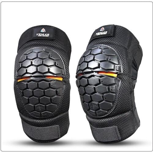 Motorcycle knee pads two-piece moto off-road wristband knee pads windproof warm fall protection sleeve