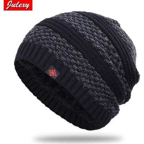 2021 Cash Autumn And Winter New Velvet Warm Knitted Hat Men And Women Wool Hat Snowflake LOGO Men And Women Cotton Hat