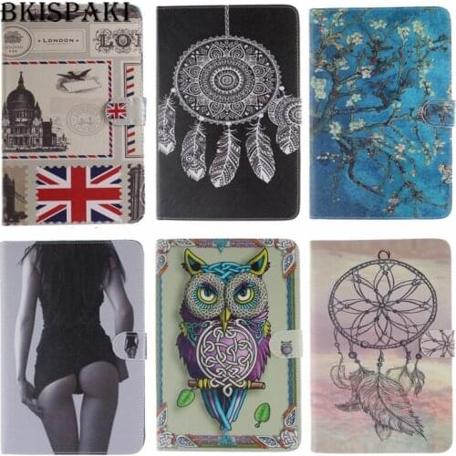 Smart Sleep Case for Huawei MediaPad M3 Lite 10 Tiger Lion Cover Shell PU Leather Stand Tablet Protect Funda Bag for Huawei M3