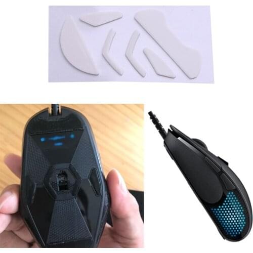 69HA 1Pack Mouse Feet Pedal for logitech G302 G303 Mouse Replacement Mouse Feet Glides Curve Edge Mouse Feet Sticker