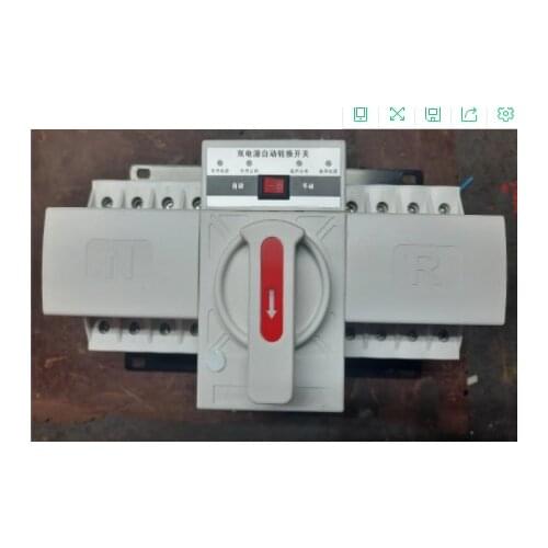 3P/4P 63A 220V ATS MCB type Dual Power Automatic Transfer Switch Change Over Switch