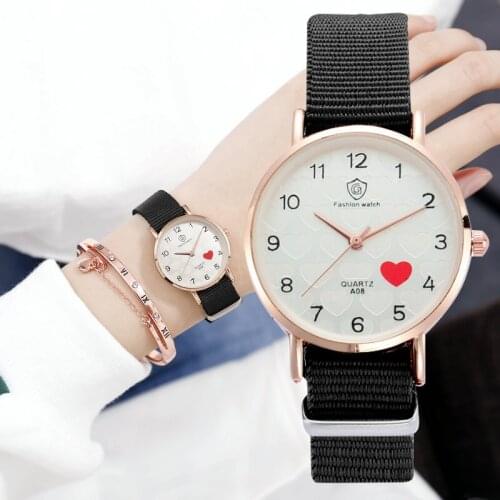 2021 NEW Watch Women Fashion Casual Nylon Strap Watches Simple Ladies' Small Dial Quartz Clock Dress Wristwatches Reloj mujer