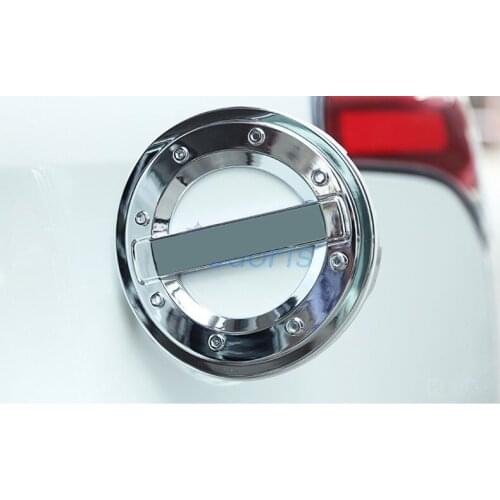 For Toyota RAV4 XA40 2013 2014 2015 2016 2017 2018 Chrome Fuel Tank Cover Gas Box Cap Overlay Car Styling Accessories