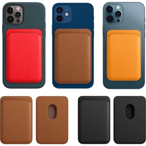 2020 Magnetic Card Holder Ultra-slim Self Adhesive Cell Phone Credit Card Wallet for iPhone Smartphone Universal