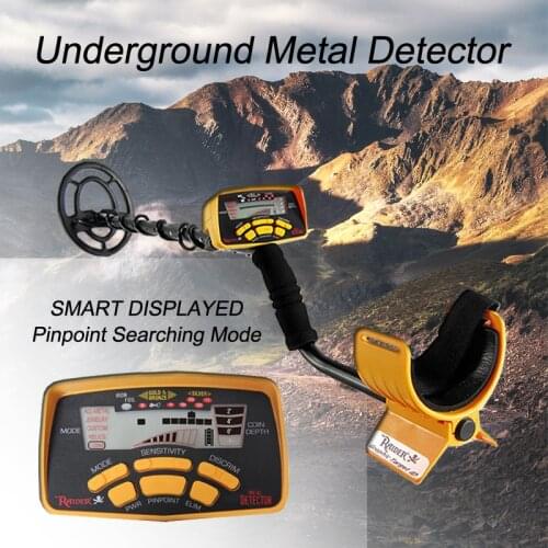 NEW Metal Detector MD6250 Professional Underground Metal Detector Length Adjustable Three Detect Mode Coins Jewelry Gold hunter