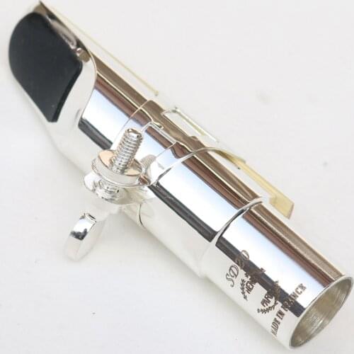 Music Fancier Club Professional Tenor Soprano Alto Saxophone Metal Mouthpiece SD20 Silver Plated Sax Mouth Pieces Accessories