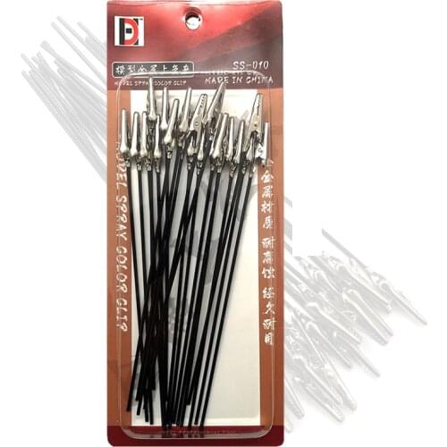 Color Clip Set 20 In 1 Painting Clips Steel Sticks for Model Kit Hobby Painting Tools Accessory
