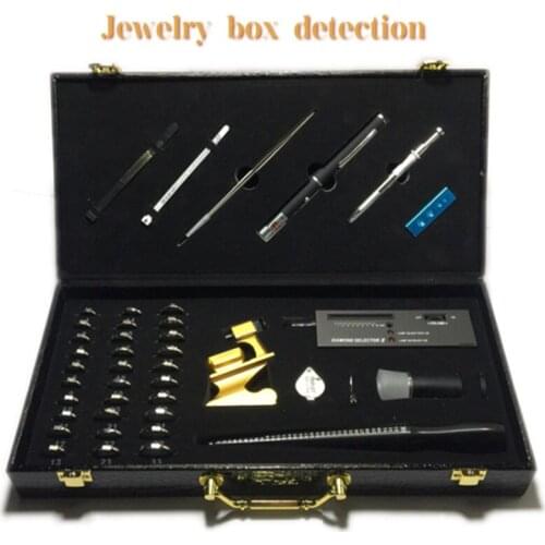 Jewelry Testing Instrument Box Diamond Identification Tool Set