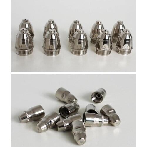 20pcs P80 Consumables Tips and Electrodefor 80A 100A Air Plasma Cutter CUT80 CUT100 and WSM Welding Machine plasma cutter