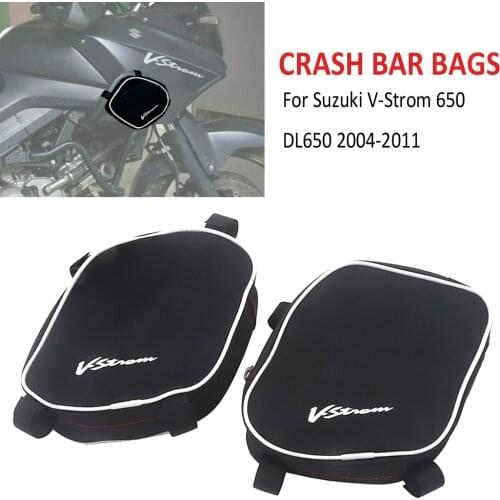 New For Suzuki V-Strom 650 DL650 DL 650 Motorcycle Frame Crash Bars Bags Repair Tool Placement Bag For Givi For Kappa Crash Bars