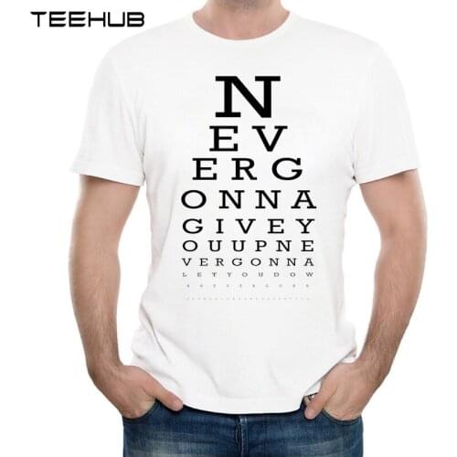 New Arrivals 2019 Mens Summer Fashion Never Give Up Letters Printed Short Sleeve T-Shirt Cool Tops Soft Tee