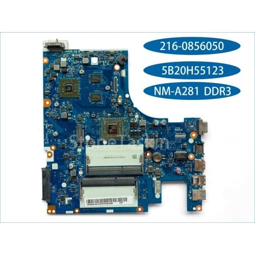 Original FRU 5B20H55123 for Lenovo G50-45 Laptop Motherboard ACLU5/ACLU6 NM-A281 216-0856050 A4-6210 DDR3 100% Tested