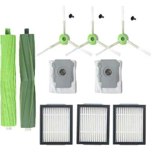 10 Packs for IRobot Roomba I7 Seriese Vacuum Cleaner Replacement Parts HEPA Filter for Roomba I7 Bags IRobot E5 E6