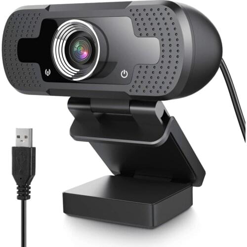 USB Webcam 1080P with Full HD Microphone PC Camera Desktop Streaming Webcam for Recording, Zoom, YouTube, Skype, Video Calls