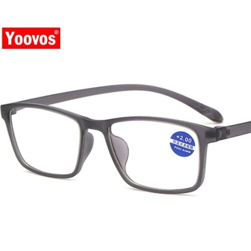 Yoovos 2021 Glasses Frame Women Blue Light Eyeglasses Frame Women Luxury Glasses Frame Transparent Lens Optical Gafas De Mujer
