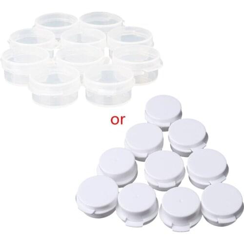 10Pcs Make Up Jar Mini Sample Bottle Sealing Pot Face Cream Container Portable