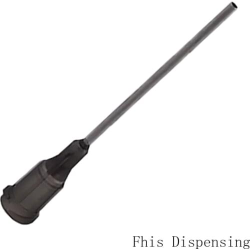 1000PCS 16G 1.5 Inch W/ISO Standard Precision Passivated S.S Dispense Tip with PP Safetylok Hub Glue Dispensing Needle Tips