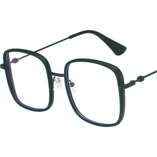 10P Fashion Anti-Blue Glasses Women & Men Optical Eyewear Square Spectacles Super Light Eyeglasses 4 Colors Available