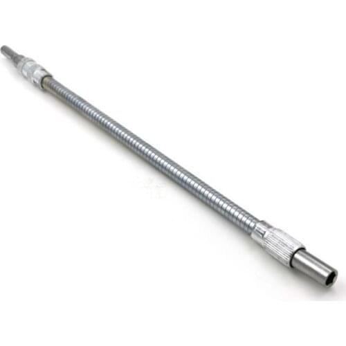 2PCS/LOT 300mm Multi-function Metal Soft Flexible Shaft 1/4 '' 6.35mm Hex Shank Extension Screwdriver Drill Bit Holder