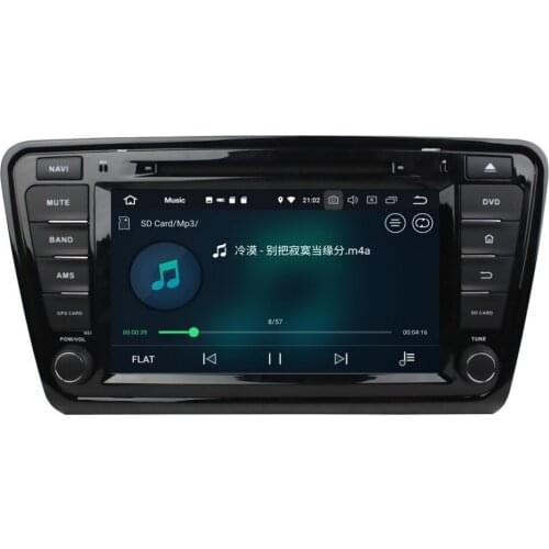 4GB+32GB Octa Core 8" Android 8.0 Car Audio DVD Player for Skoda Octavia 2014 2015 2016 Car Radio GPS WIFI USB DVR Mirror-link