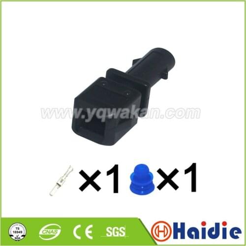 5sets 1pin VW auto waterproof plug 357 972 761 electric wiring cable connector 357972761