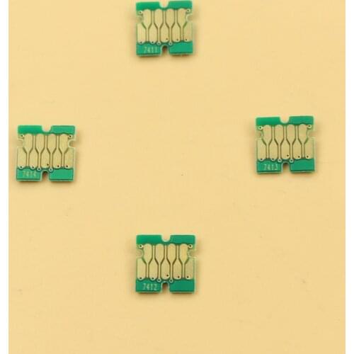 5 sets 20 pieces chips for F6200 F7200 F9200 chips for Epson Surecolor F7200 ink cartridge chips BK C M Y